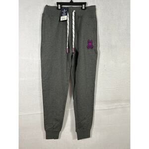 NWT Psycho Bunny men’s Bailey sweatpants in Heather Storm Size XXS
